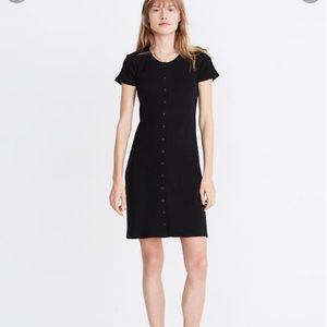 Madewell Ribbed Button Down Dress